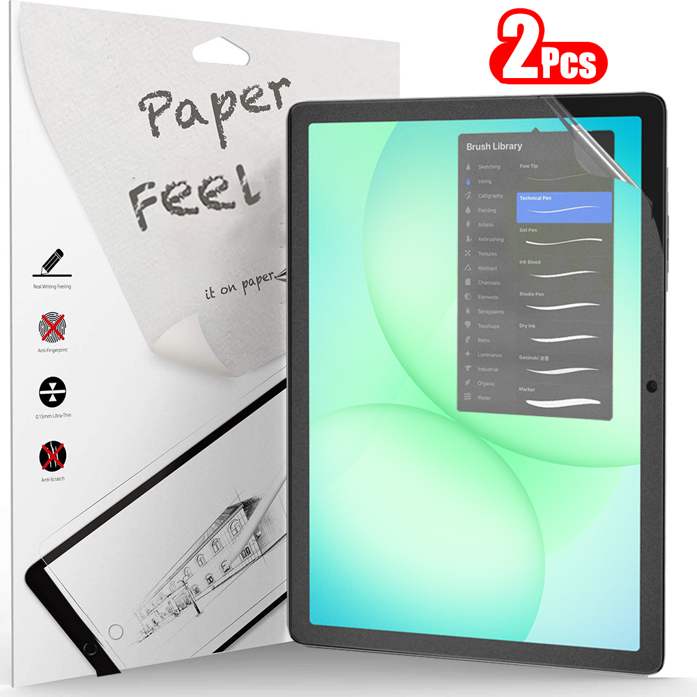 Samsung Tablet A9 Accessories - 2Pcs Paper Feel Like Screen Protector