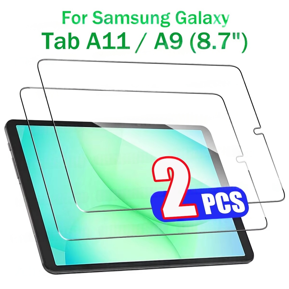 Samsung Tablet A9 Accessories - 8.7-inch tempered glass film for Samsung