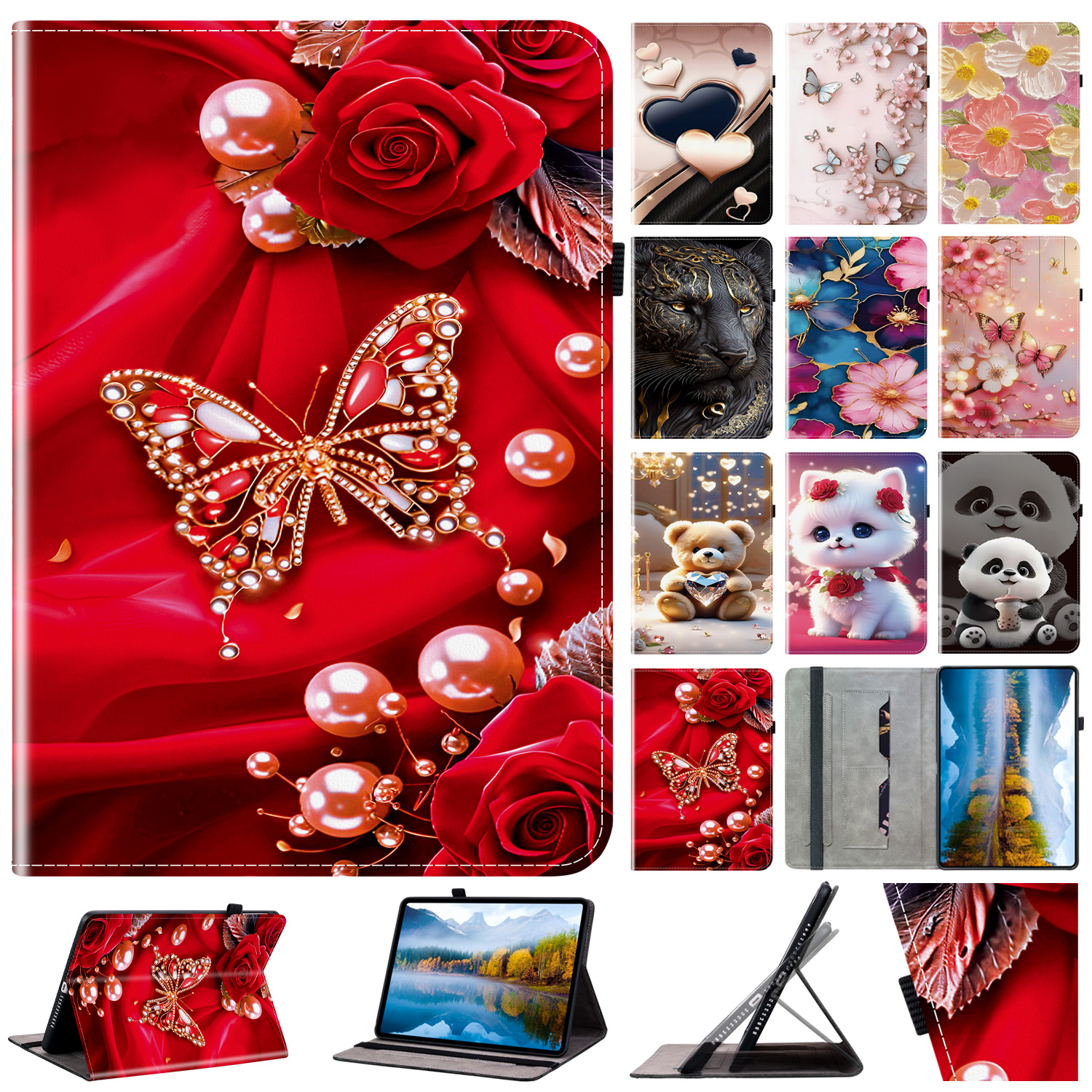 Leather Case for Samsung Galax - مراجعة Vortex Tablet Accessories وسعره