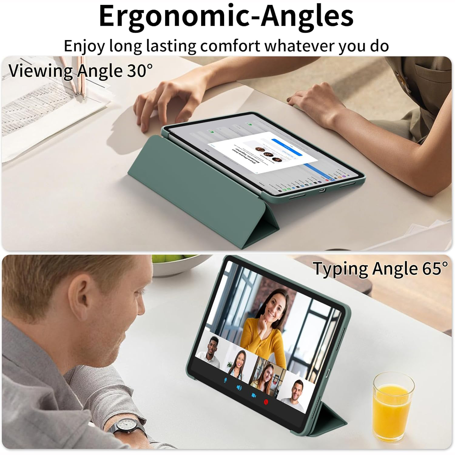 Tri-fold Flip Case For Samsung - مراجعة Vortex Tablet Accessories وسعره