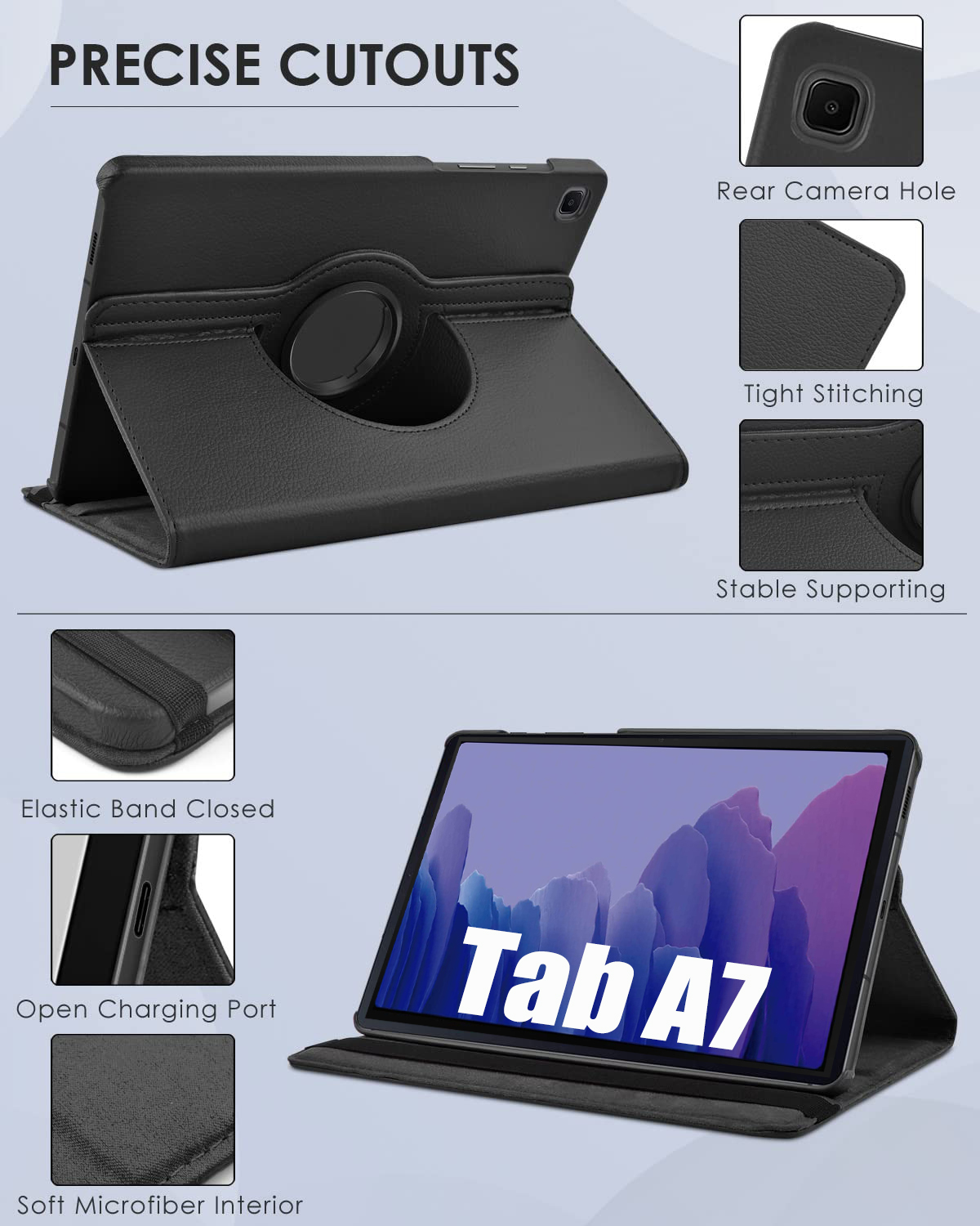 Rotating Case for Samsung Gala - مراجعة Vortex Tablet Accessories وسعره
