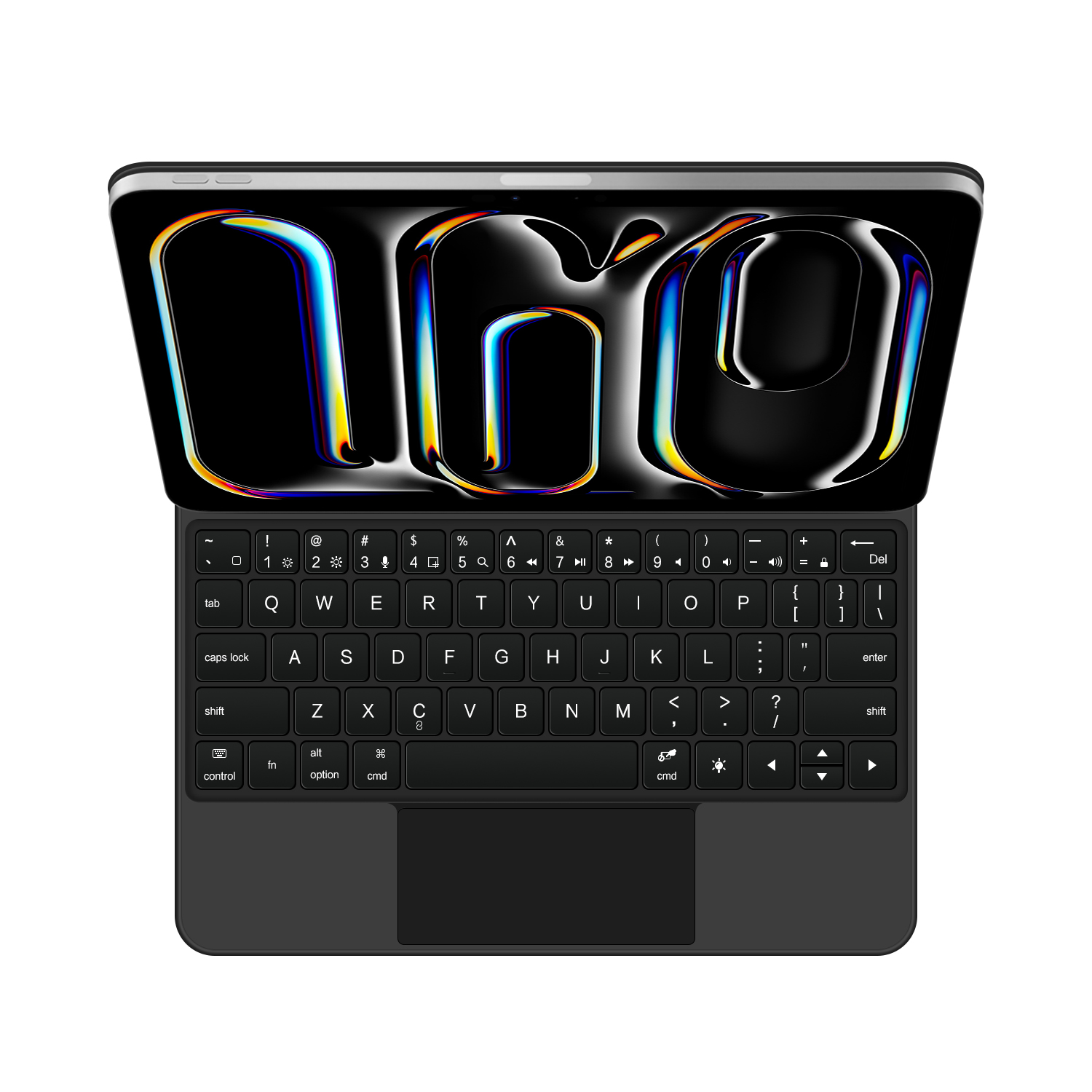 AJIUYU Magic Keyboard Folio Fo - مراجعة Ipad Cover Folio وسعره