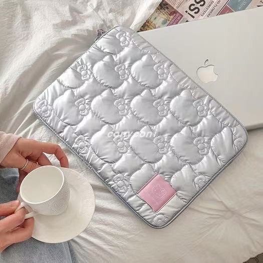 Anime Kawaii Hello Kitty Pink  - مراجعة Tablet Accessories Bag وسعره