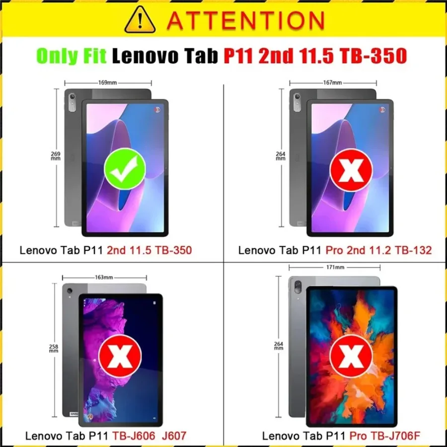 Coque For Lenovo Tab P11 2nd G - مراجعة Tablet Cover Accessories وسعره