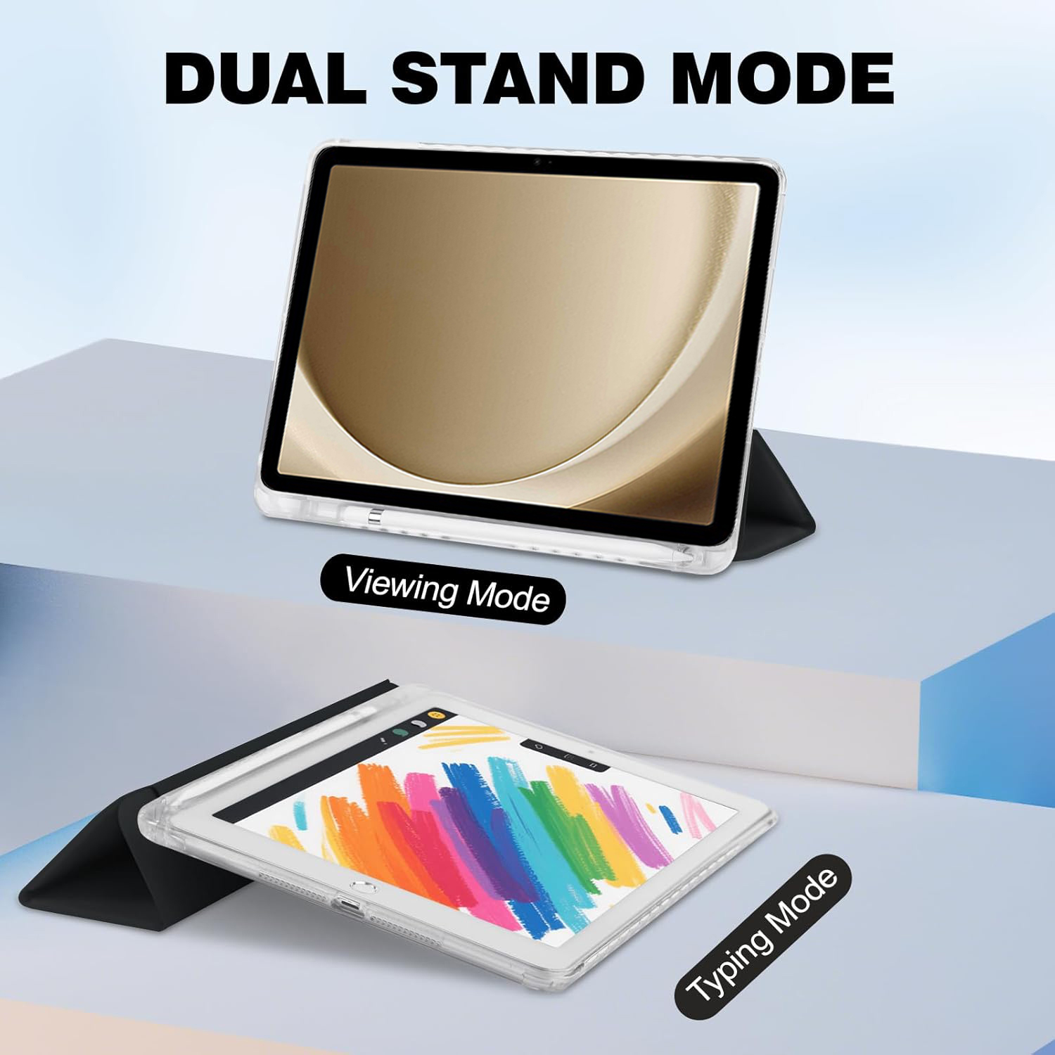 Clear Crystal Tablet Case With - مراجعة Samsung Tablet A9 Accessories وسعره