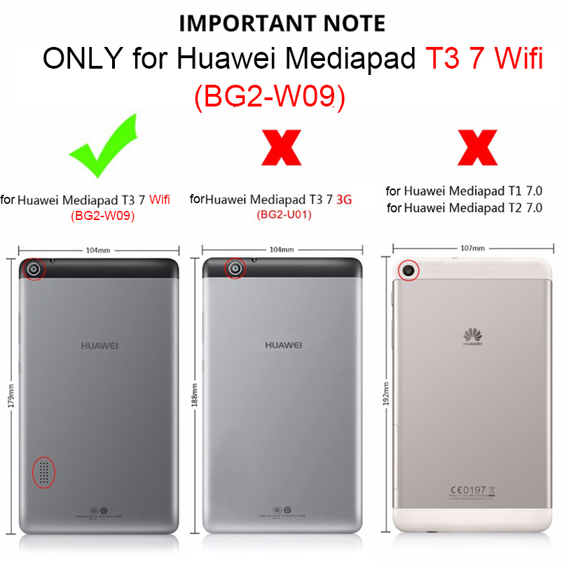 Tablet Case for Huawei MediaPa - مراجعة Huawei Tablet Accessories وسعره