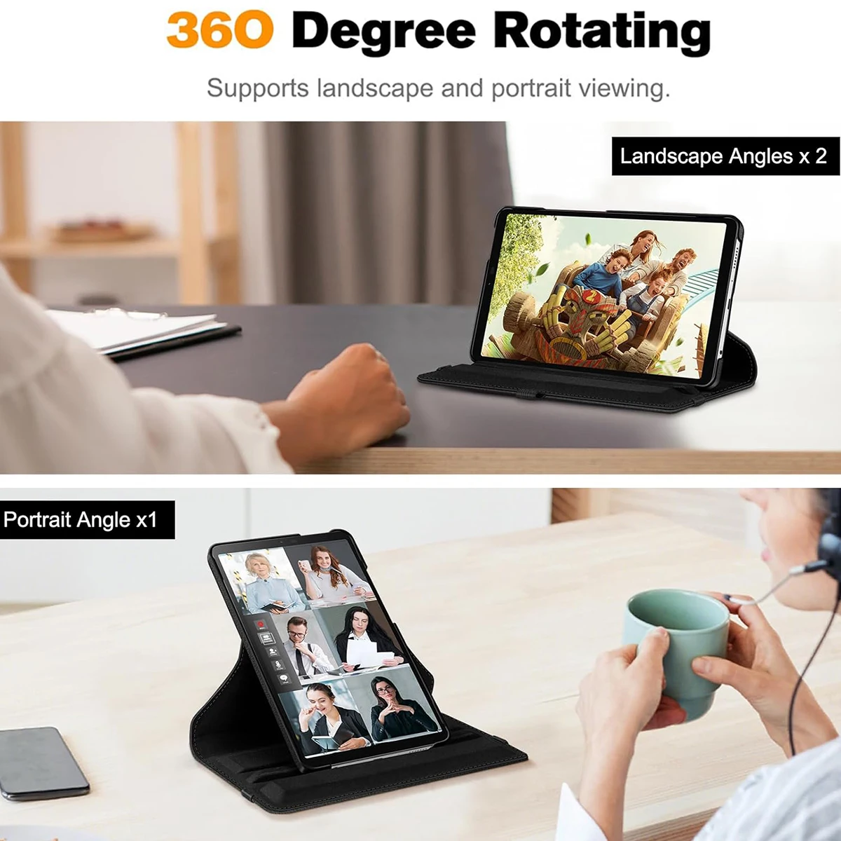 Rotating Case for Samsung Gala - مراجعة Vortex Tablet Accessories وسعره