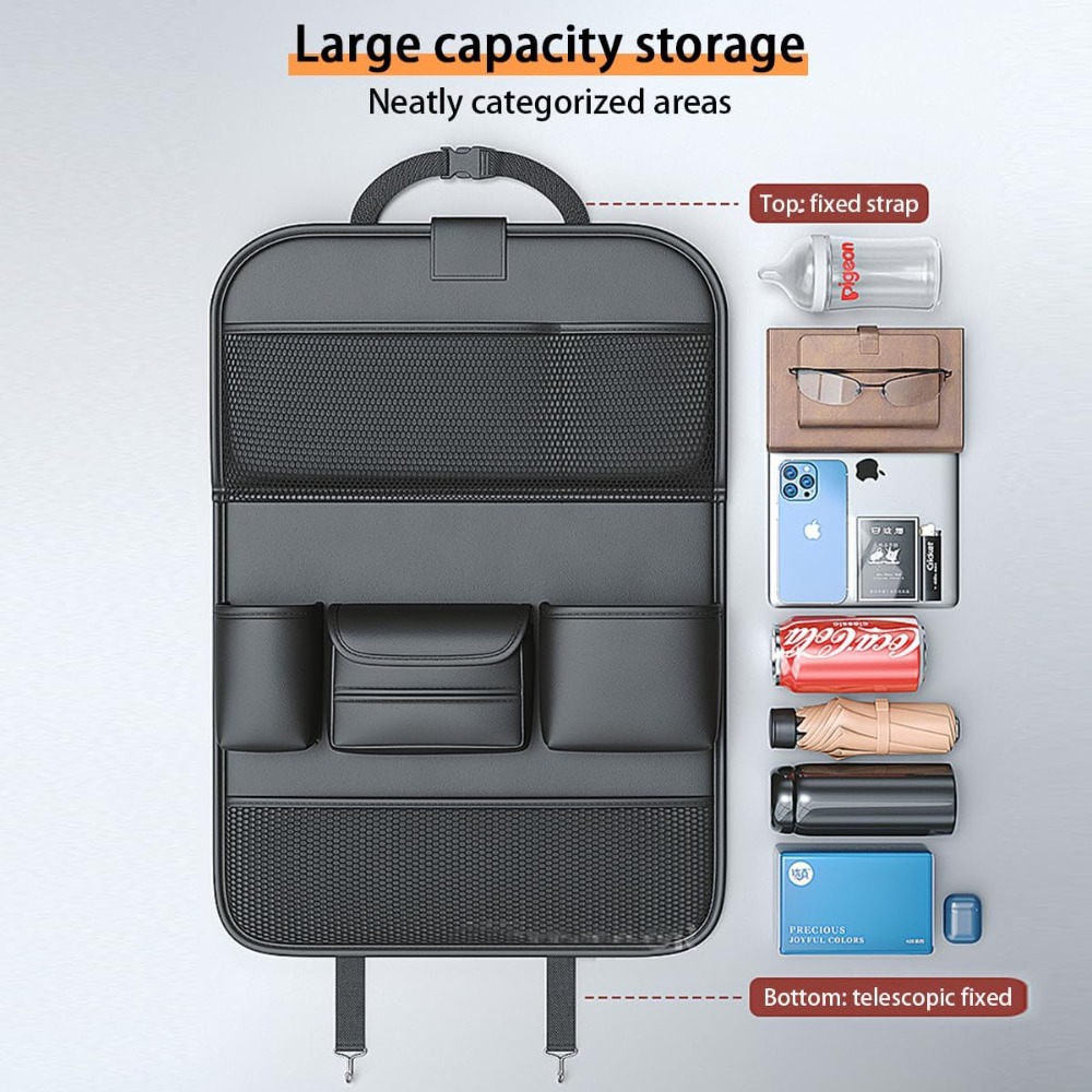 Friendly Rear Seat Organizer P - مراجعة Tablet Accessories Bag وسعره
