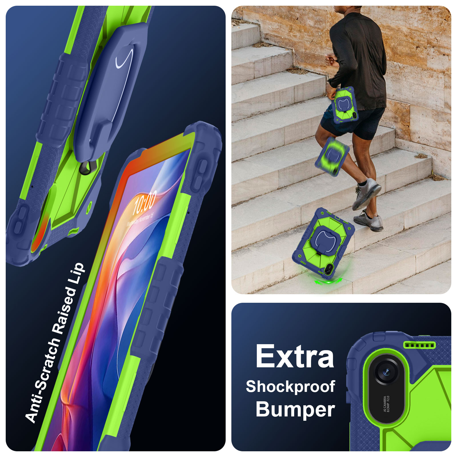 Kids Armor Shockproof For Xiao - مراجعة Redmi Tablet Accessories وسعره