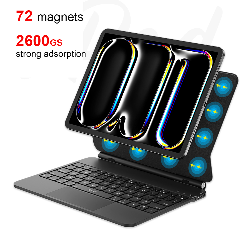 WiWU Keyboard for iPad Air 11  - مراجعة Ipad Cover Folio وسعره