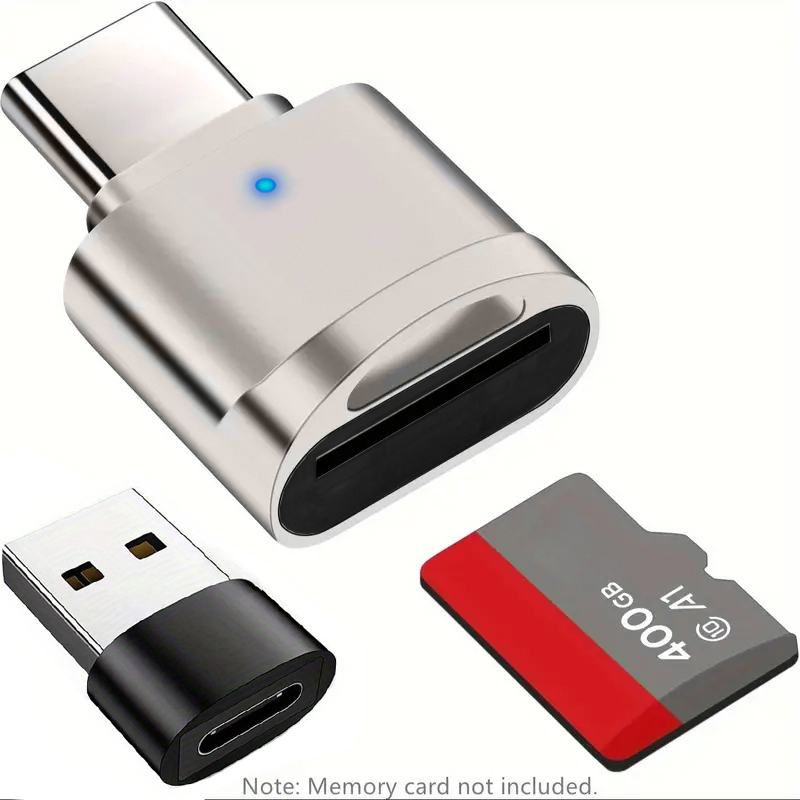 2Pcs USB C Card Reader Support - مراجعة Microsd Card Tablet وسعره