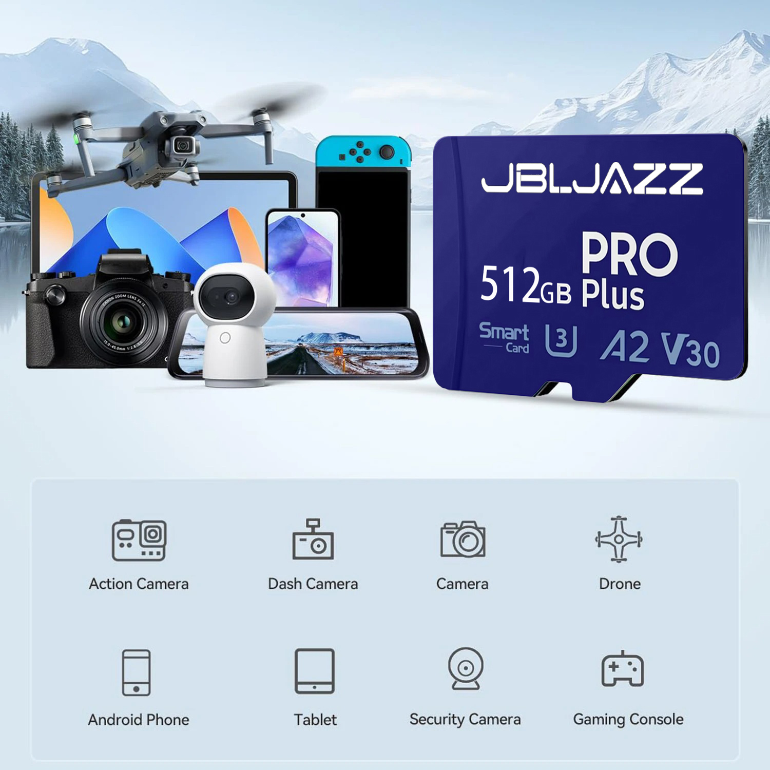 2026NEW High-Speed Memory Card - مراجعة Microsd Card Tablet وسعره