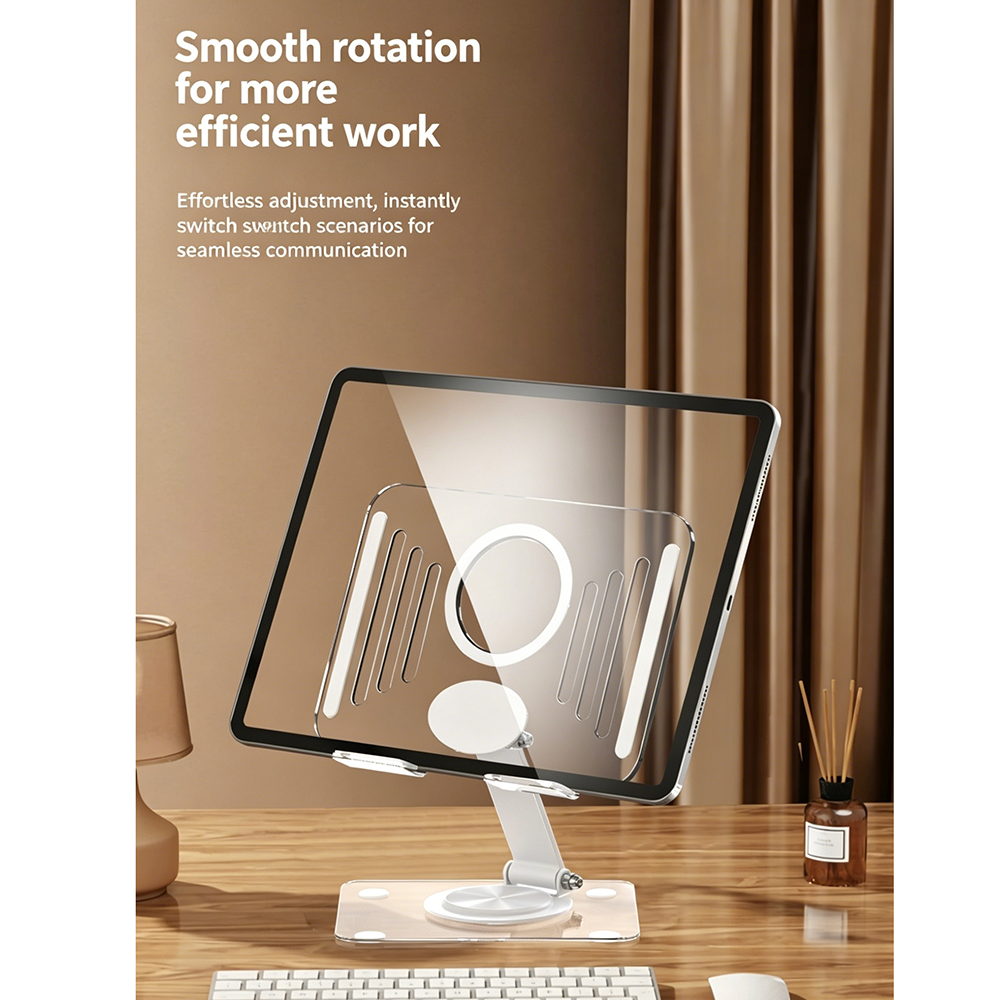 Acrylic Rotation Foldable Tabl - مراجعة Tablet Holder Accessories وسعره