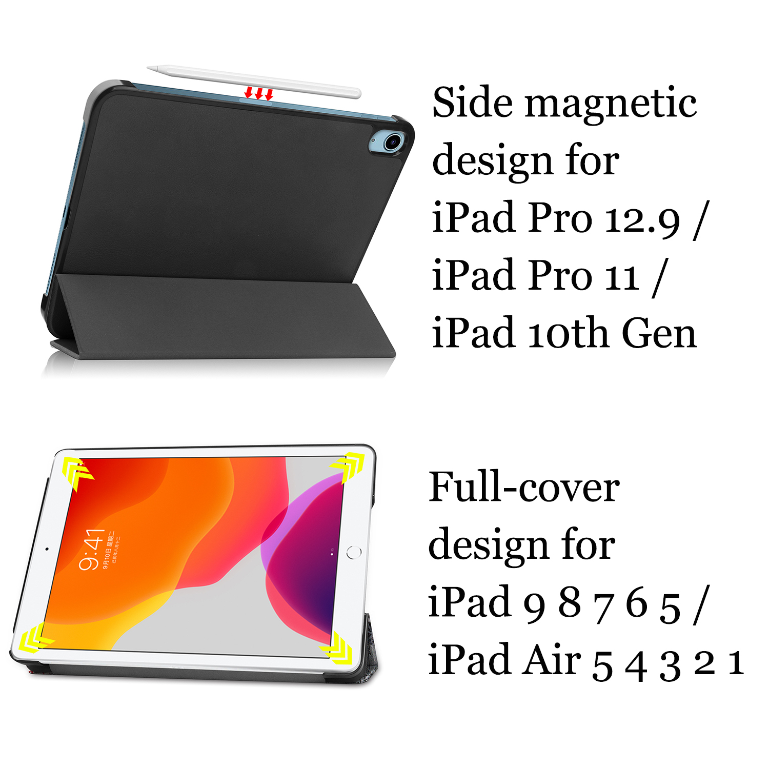 Leather Case for iPad Pro 11 1 - مراجعة Ipad Cover Folio وسعره