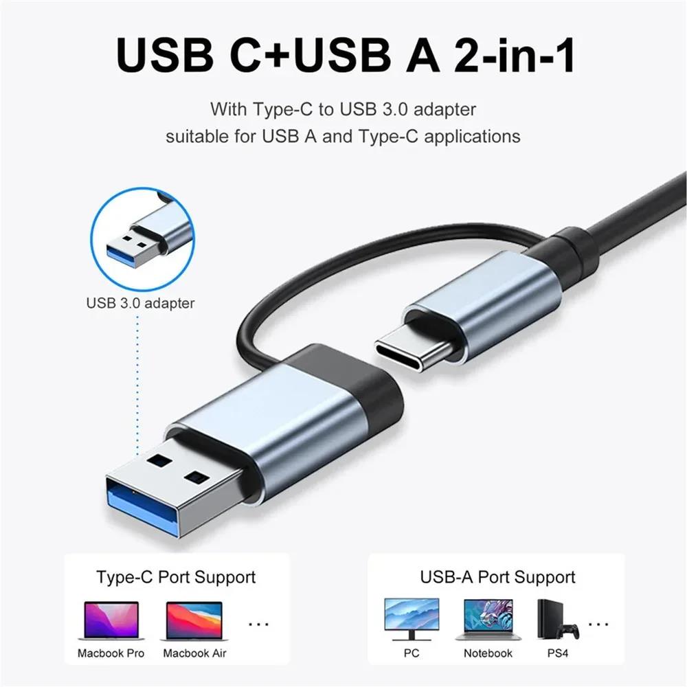 8 In1 USB C Hub Expander Multi - مراجعة Microsd Card Tablet وسعره