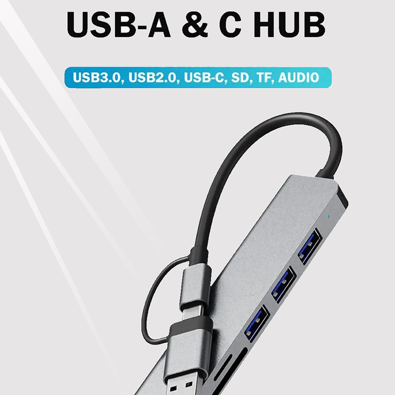 8 In1 USB C Hub Expander Multi - مراجعة Microsd Card Tablet وسعره