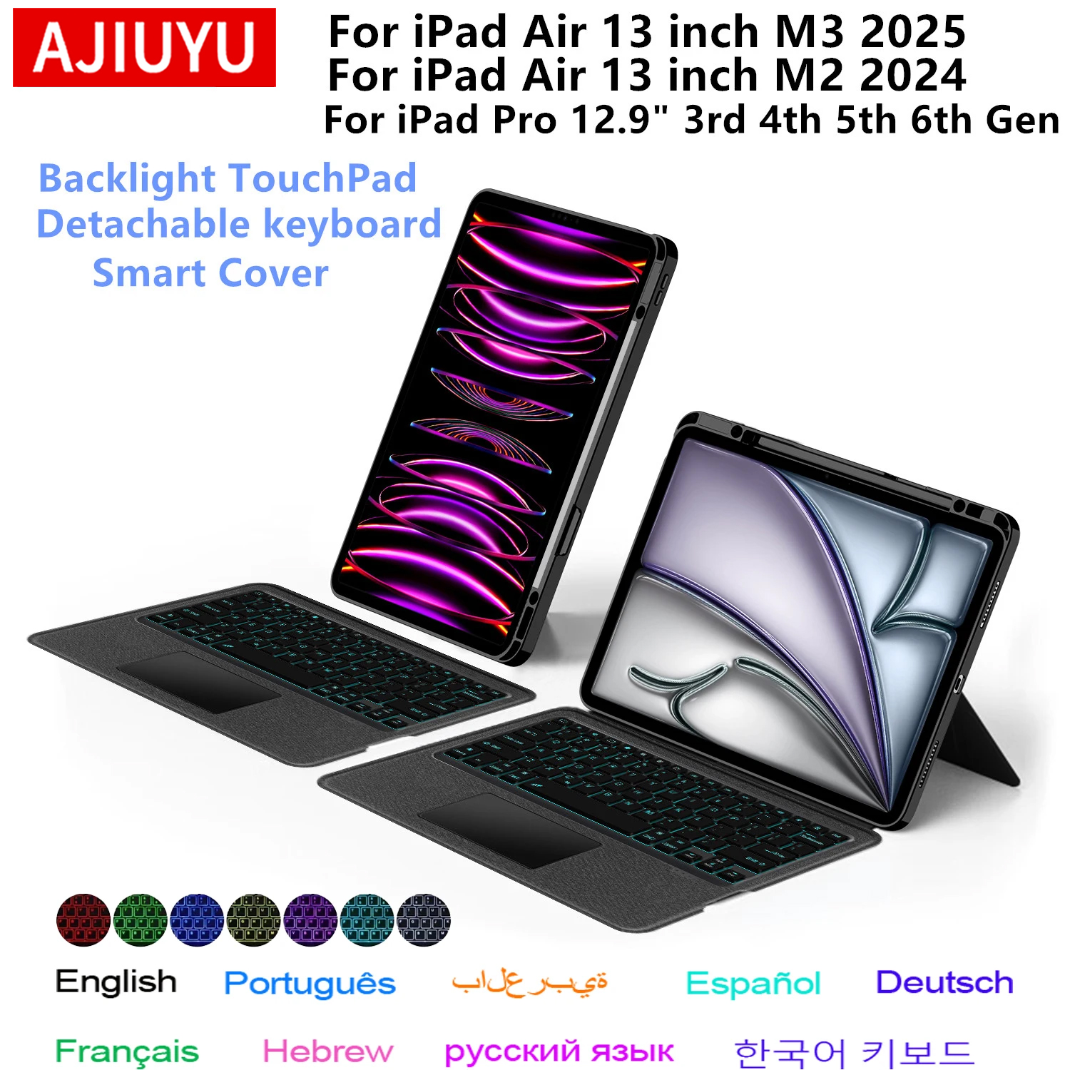 Magic Keyboard Case for iPad A - مراجعة Ipad Cover Folio وسعره