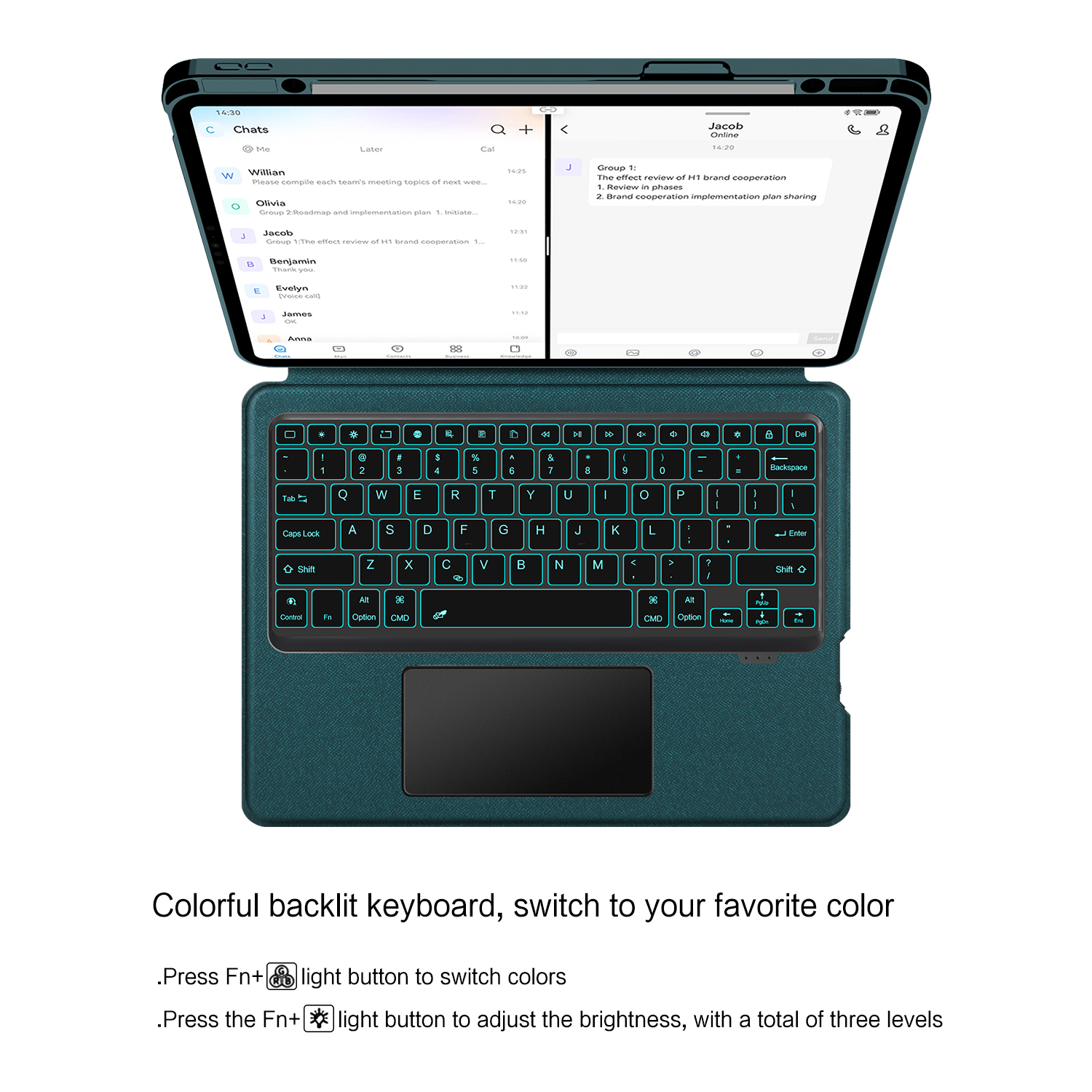 Magic Keyboard Case for iPad A - مراجعة Ipad Cover Folio وسعره