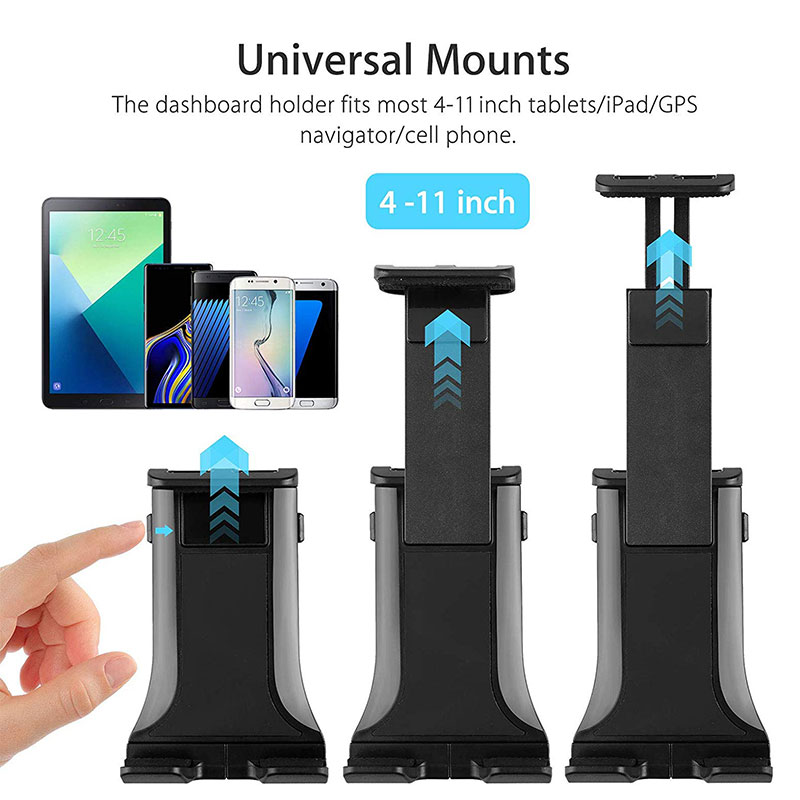 Universal 5-12.9'' Inch Tablet - مراجعة Car Accessories Tablet Holder وسعره
