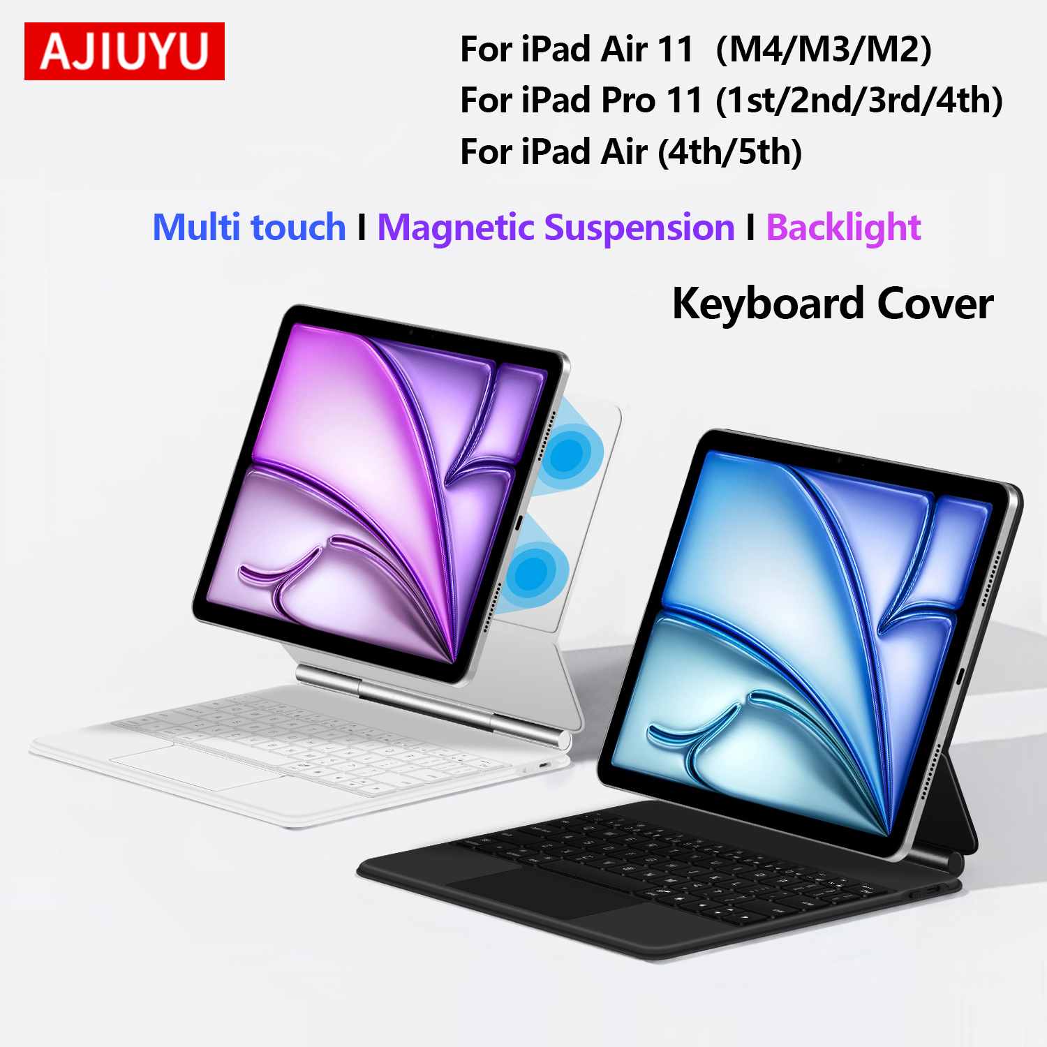 Magic Backlight Keyboard Folio - مراجعة Ipad Cover Folio وسعره