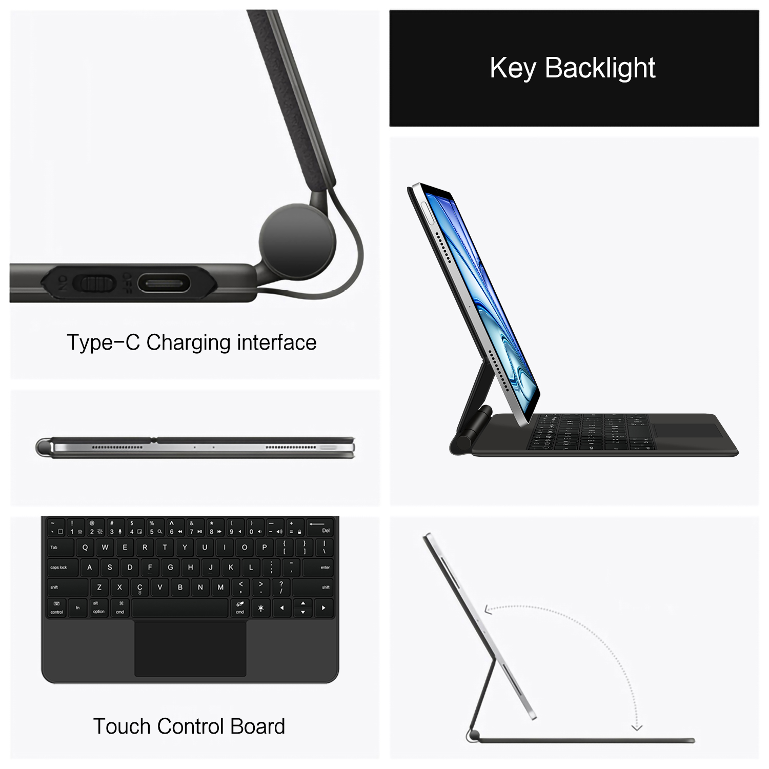 Magic Backlight Keyboard Folio - مراجعة Ipad Cover Folio وسعره