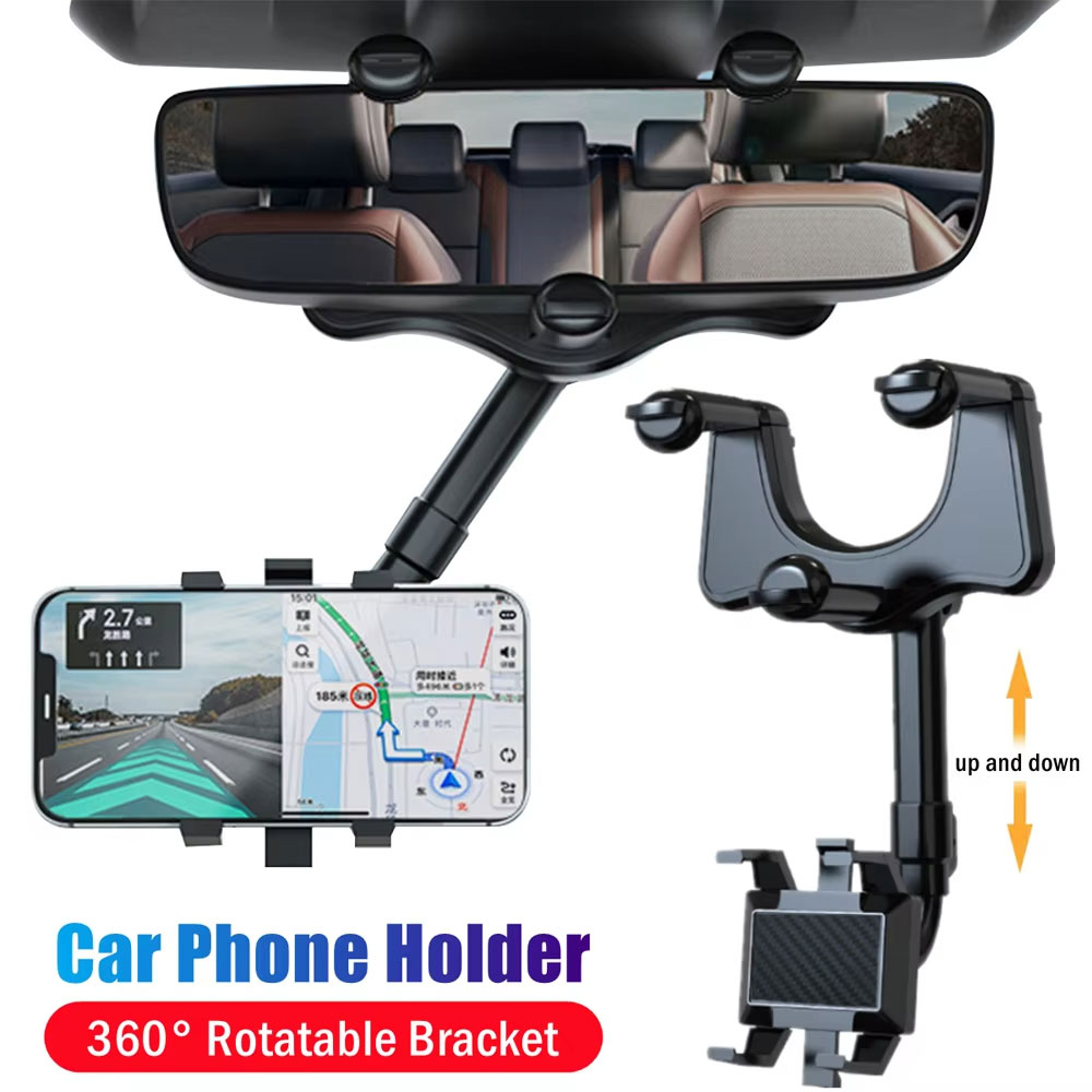Adjustable Car Rearview Mirror - مراجعة Car Accessories Tablet Holder وسعره