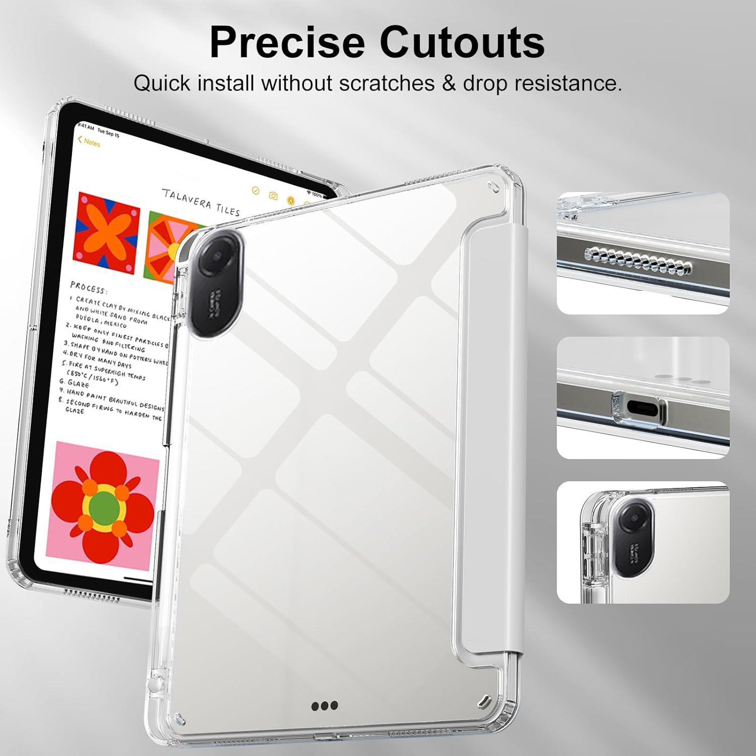 Clear Crystal Tablet Case With - مراجعة Redmi Tablet Accessories وسعره