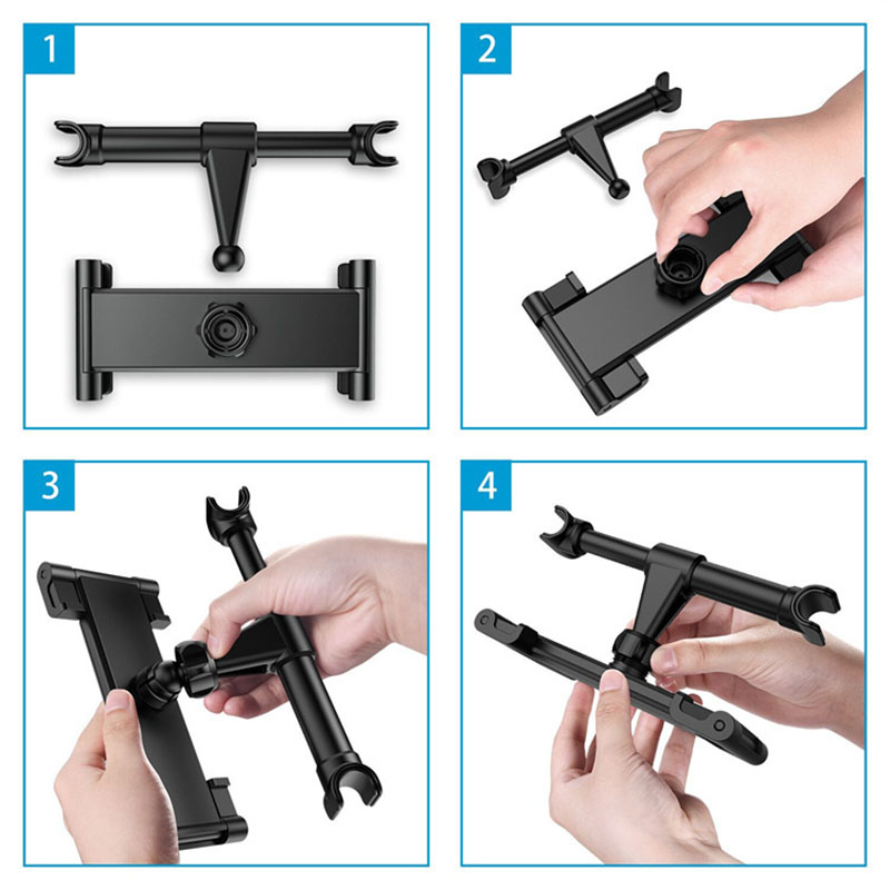 Telescopic Car Rear Pillow Pho - مراجعة Car Accessories Tablet Holder وسعره