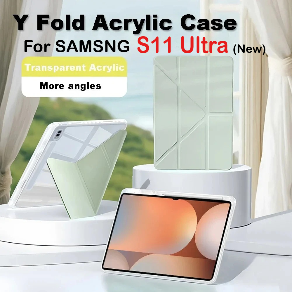 Y Fold Acrylic HD Cover for Ne - مراجعة Samsung Tablet S11 Accessories وسعره