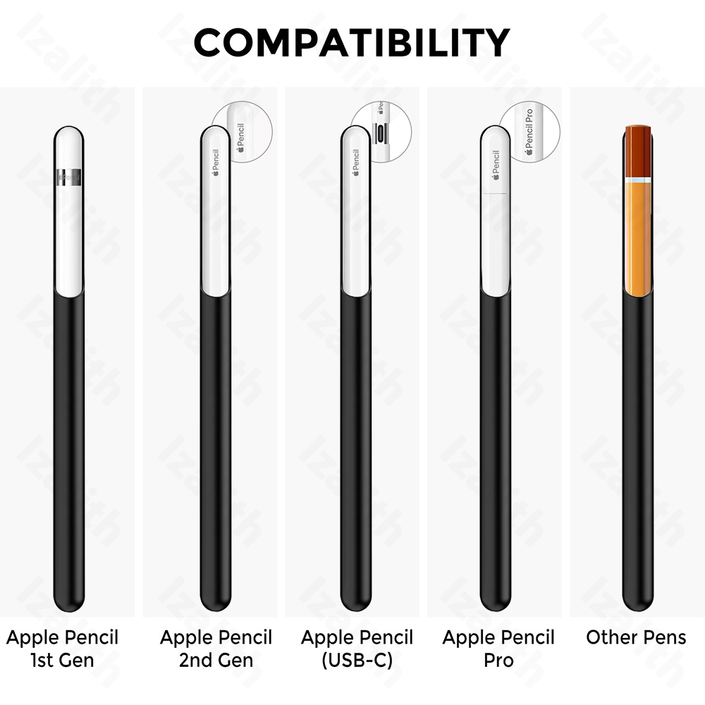 Adhesive Pencil Cases for Appl - مراجعة Tablet Accessories Bag وسعره