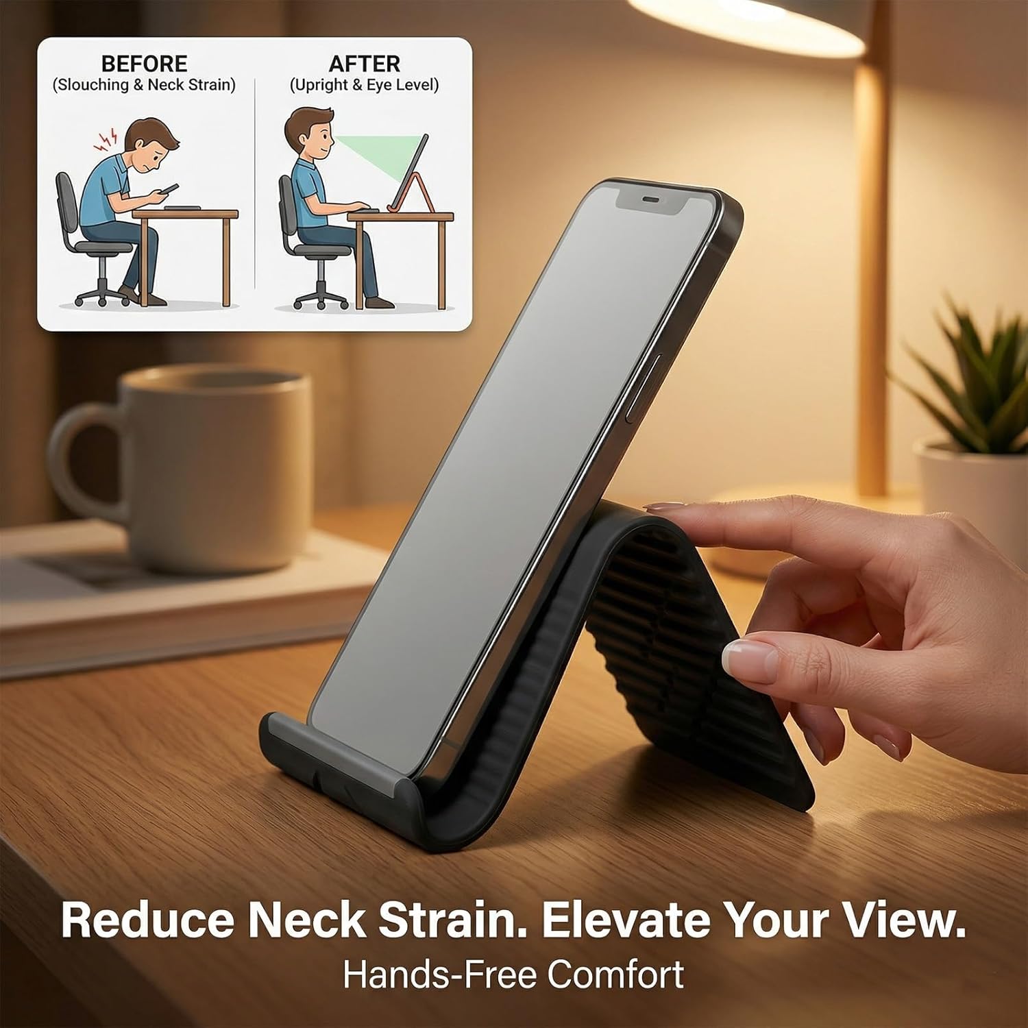 Lazy Portable Phone Stand Sili - مراجعة Tablet Holder Accessories وسعره