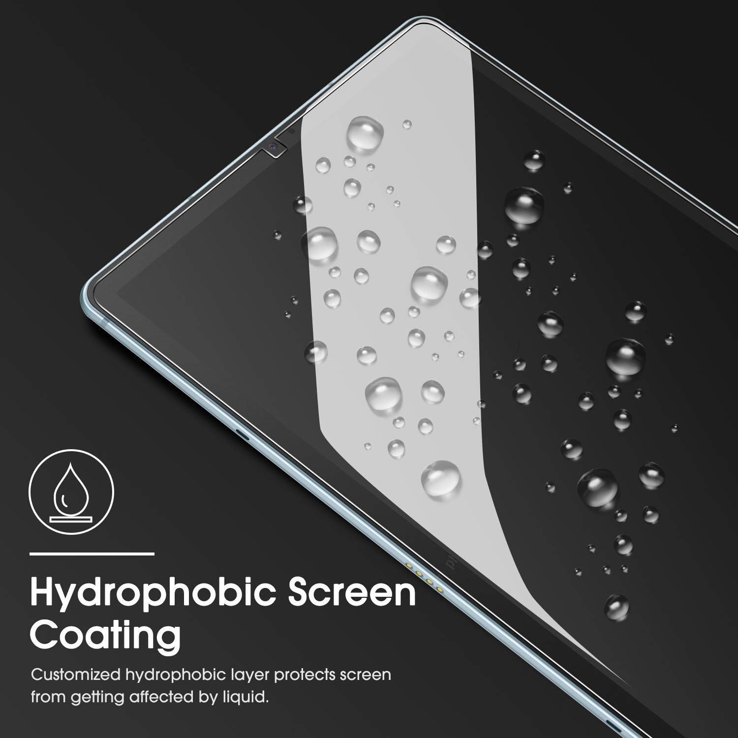 2pcs 9H Tempered Glass For Sam - مراجعة Samsung Tablet A9 Accessories وسعره