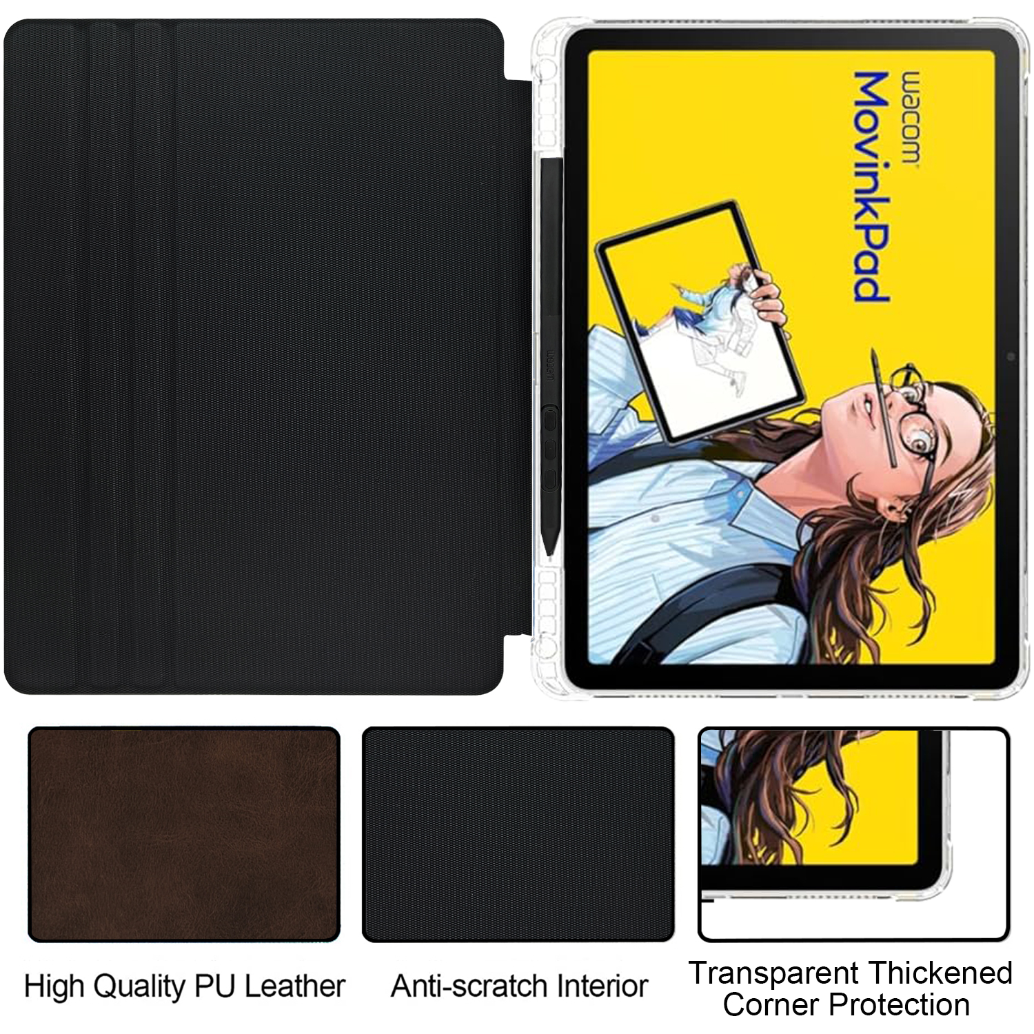 Case for Wacom Movinkpad 11 Ta - مراجعة Wacom Tablet Accessories وسعره