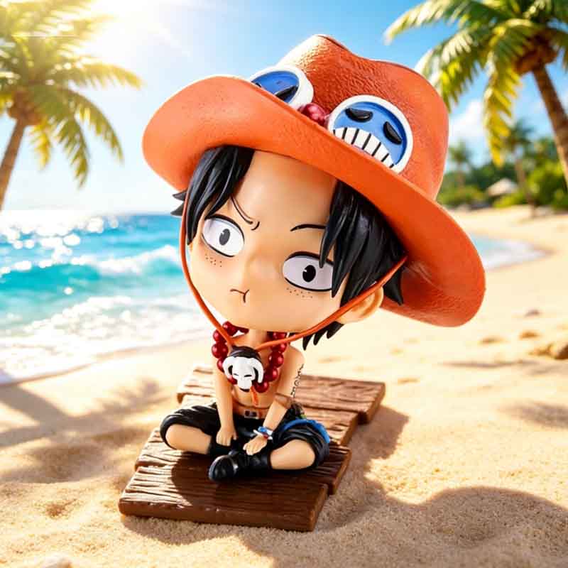One Piece  Ace figurine, Luffy - مراجعة Tablet Accessories Kit وسعره