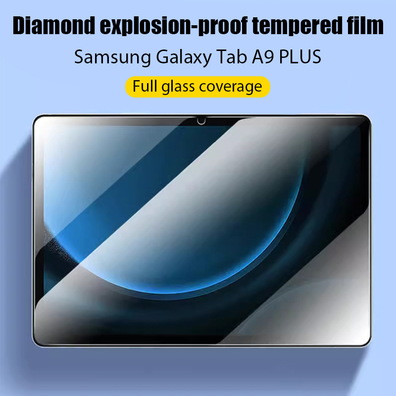 1/2 Pack Scratch Proof Tempere - مراجعة Samsung Tablet A9 Accessories وسعره