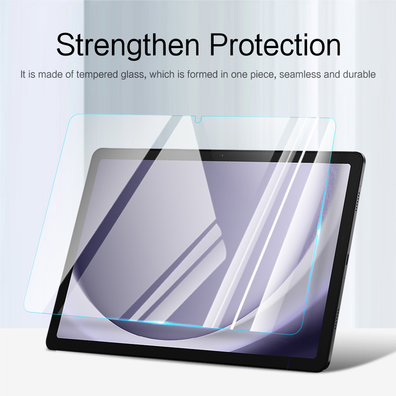 1/2 Pack Scratch Proof Tempere - مراجعة Samsung Tablet A9 Accessories وسعره