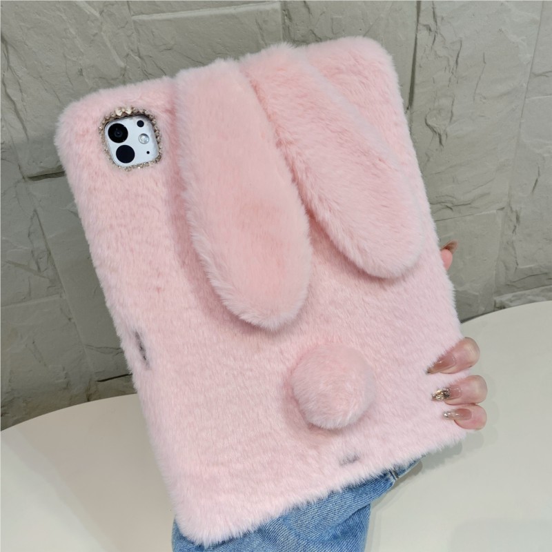 Cow Print Fluffy Bunny Tablet  - مراجعة Samsung Tablet S11 Accessories وسعره