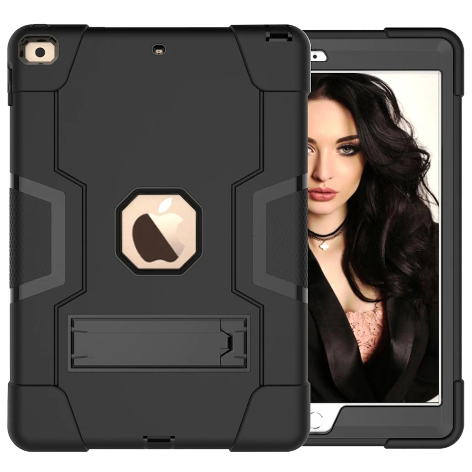 Armor Stand Shockproof Kids Ta - مراجعة Ipad Cover Folio وسعره