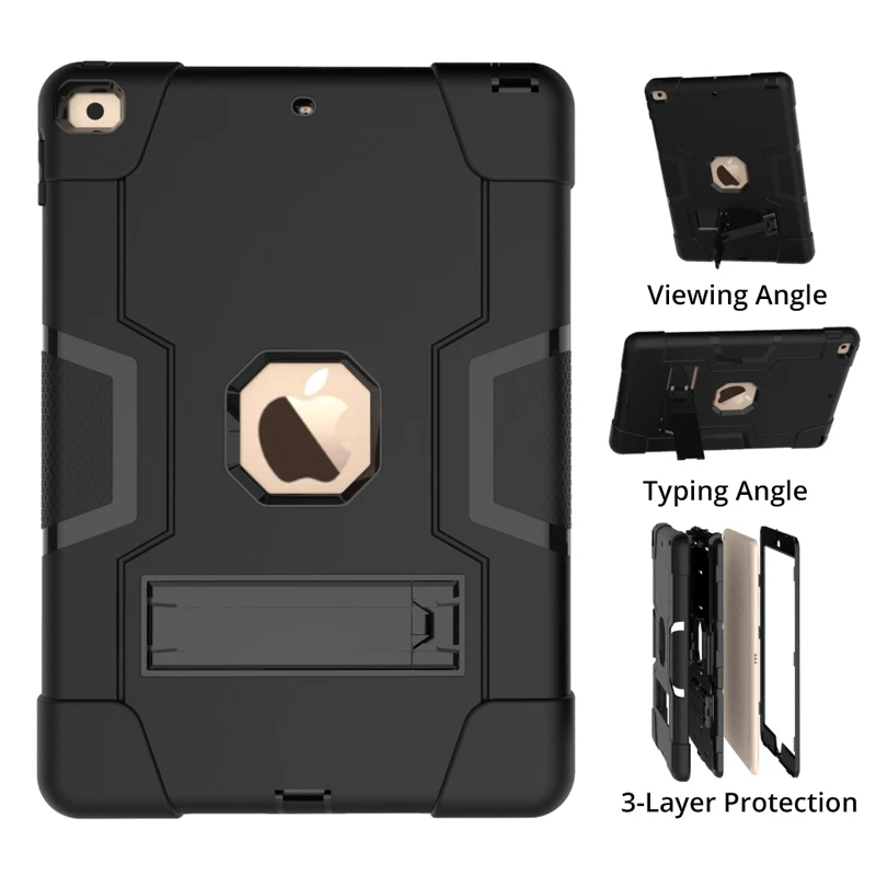 Armor Stand Shockproof Kids Ta - مراجعة Ipad Cover Folio وسعره