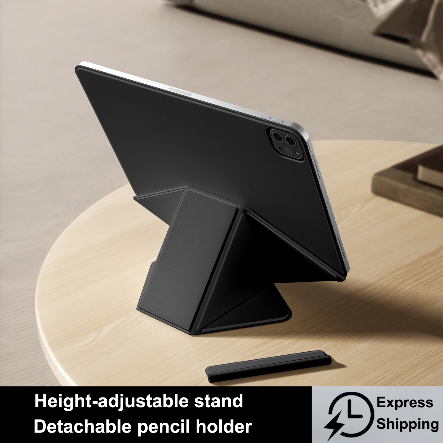 Smart Folio Cover for iPad Pro - مراجعة Ipad Cover Folio وسعره