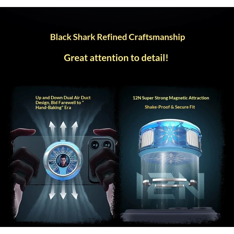 Black Shark Mortal Journey Hea - مراجعة Tablet Accessories Kit وسعره