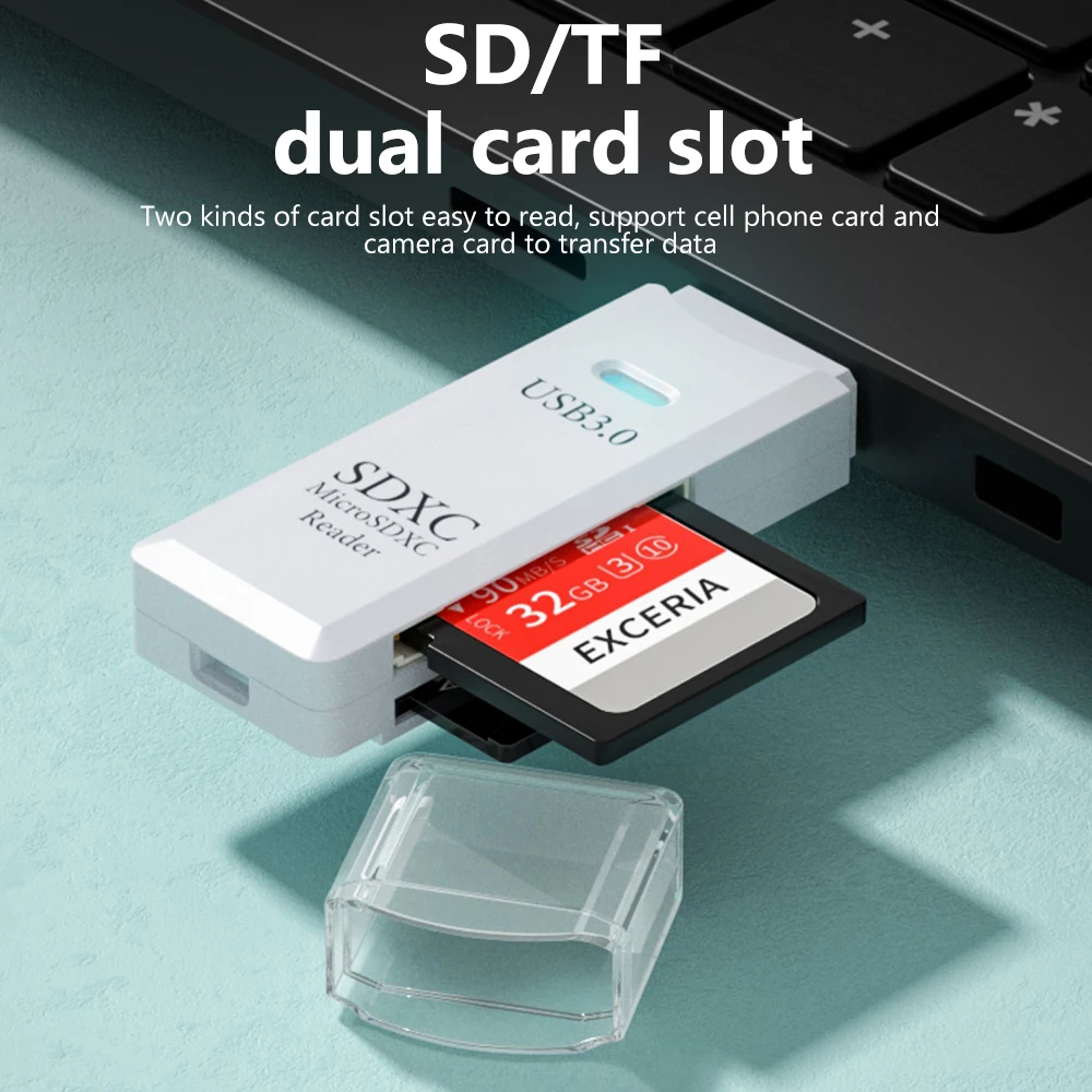 High-Speed 2-in-1 USB 3.0/2.0  - مراجعة Microsd Card Tablet وسعره