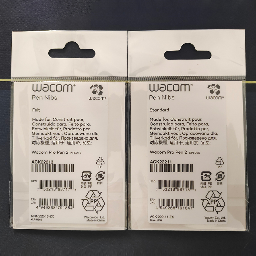 10 Pcs / Pack Wacom Pro Pen 2  - مراجعة Wacom Tablet Accessories وسعره