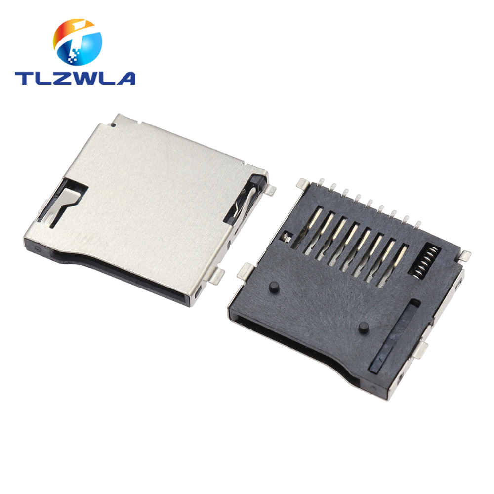 10PCS 9Pin Micro SD Card Slot  - مراجعة Microsd Card Tablet وسعره