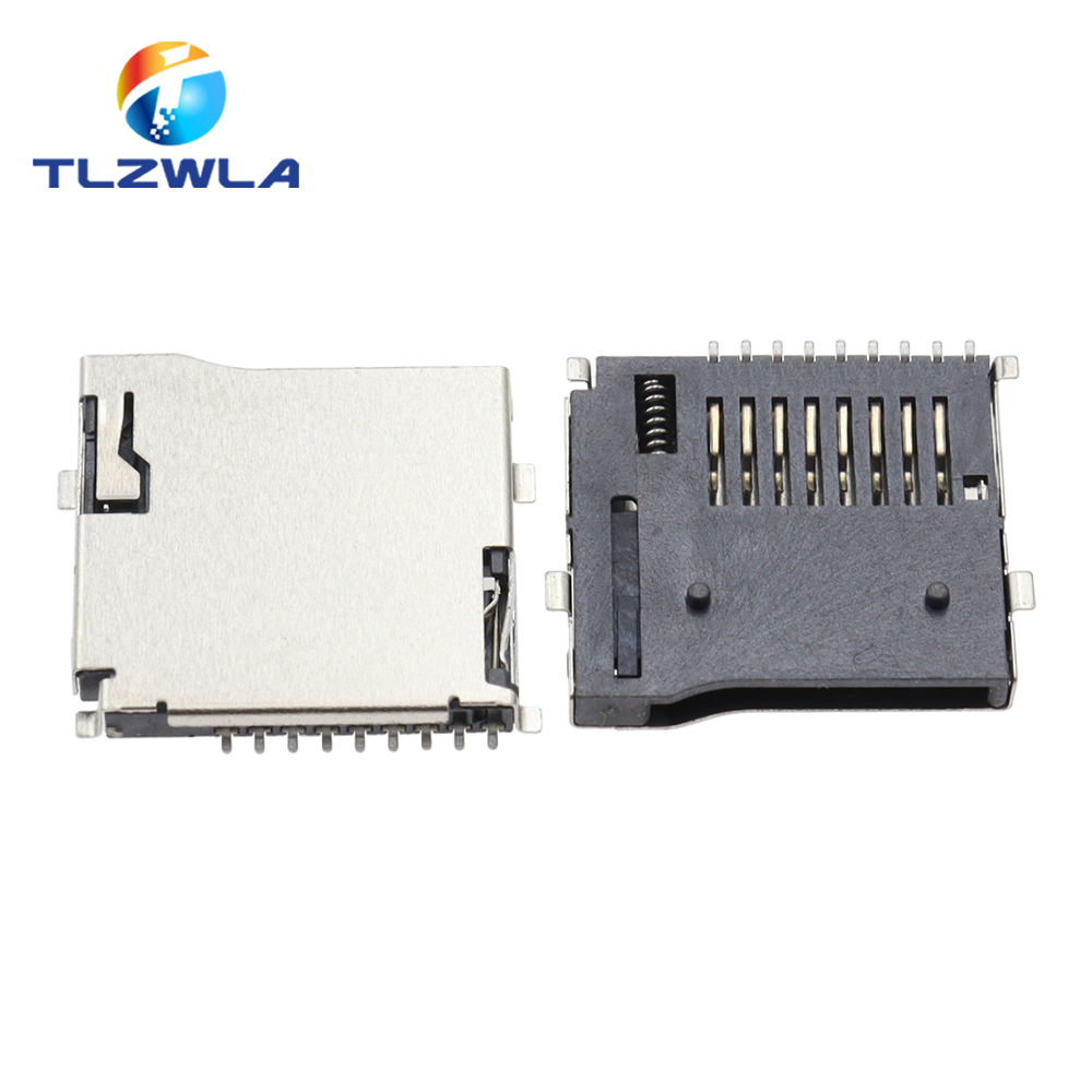 10PCS 9Pin Micro SD Card Slot  - مراجعة Microsd Card Tablet وسعره