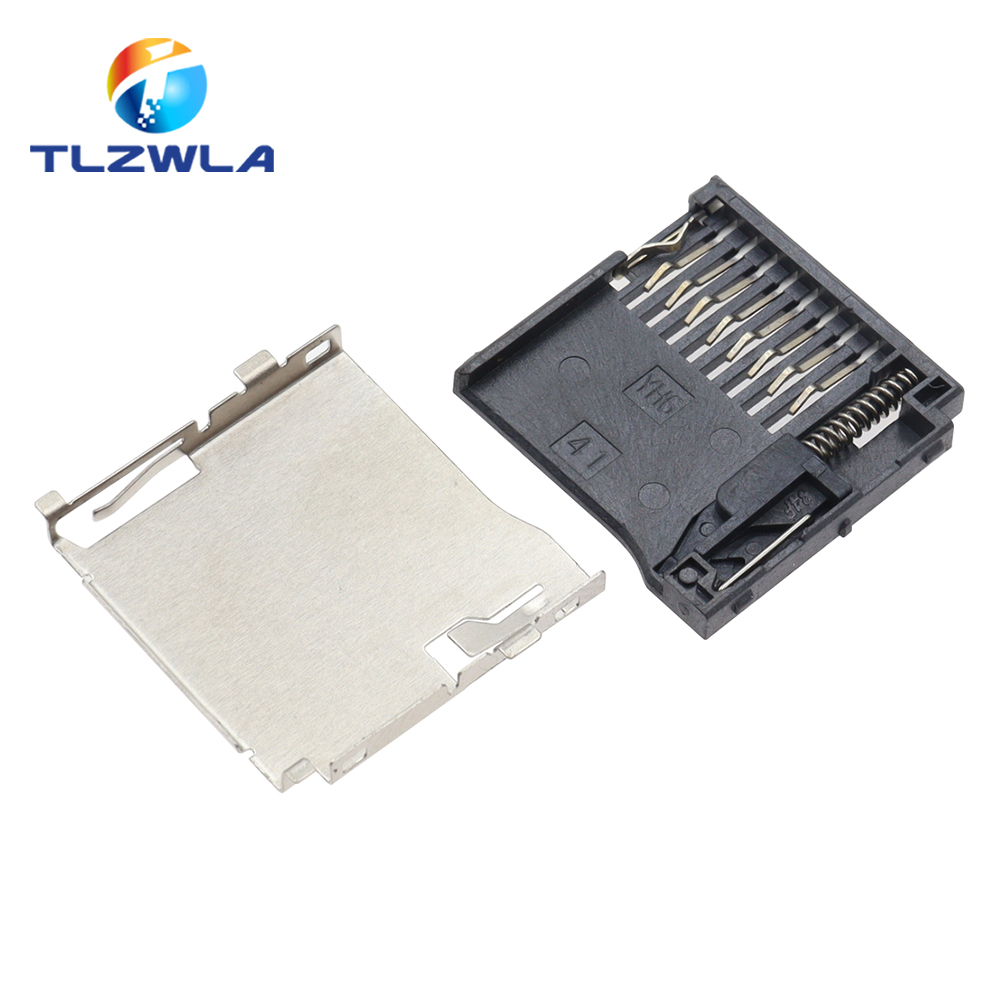 10PCS 9Pin Micro SD Card Slot  - مراجعة Microsd Card Tablet وسعره