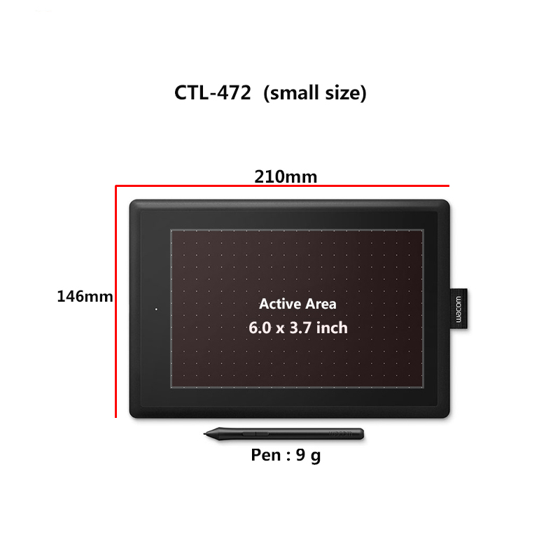 One by Wacom CTL-472 Digital G - مراجعة Wacom Tablet Accessories وسعره