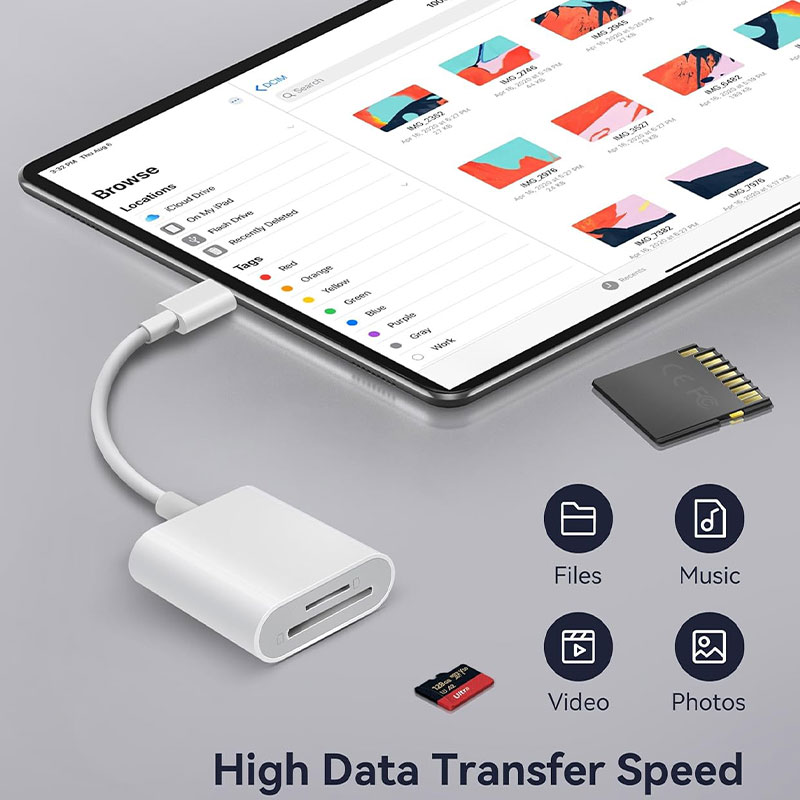 2 in 1 USB-C Card Reader, USB  - مراجعة Microsd Card Tablet وسعره