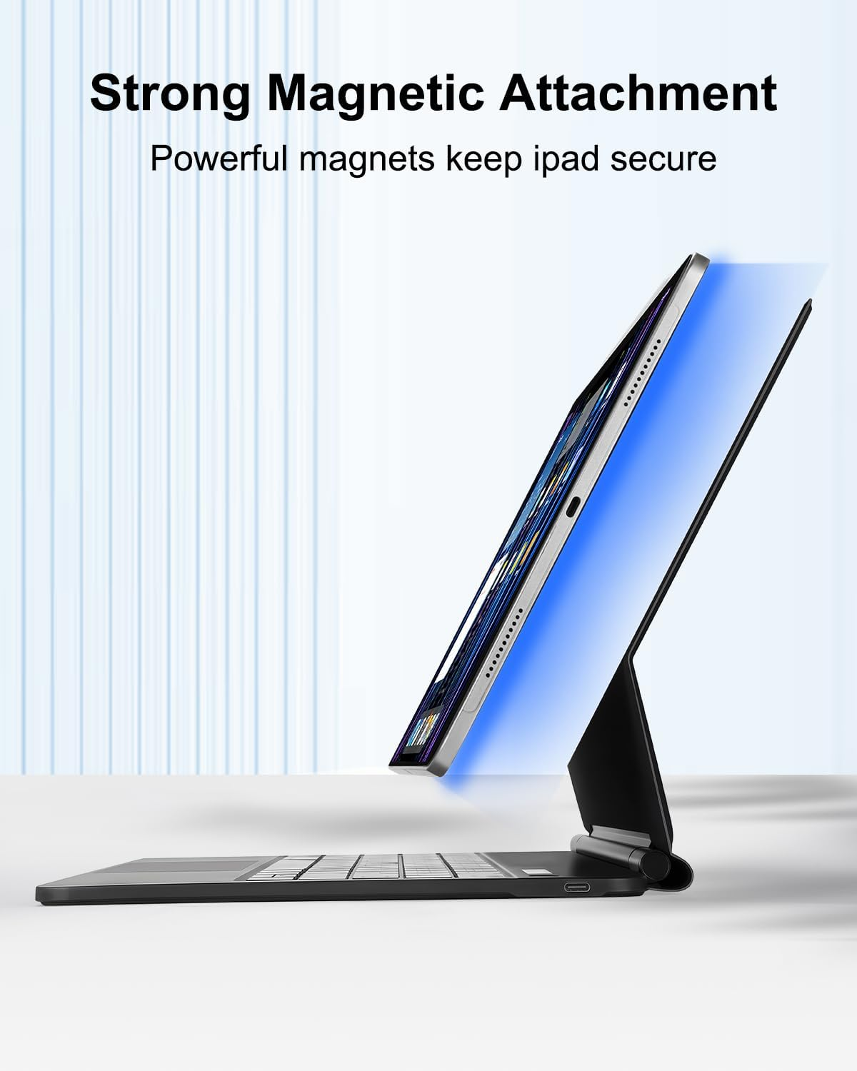 Magic Keyboard for iPad Air 11 - مراجعة Ipad Cover Folio وسعره