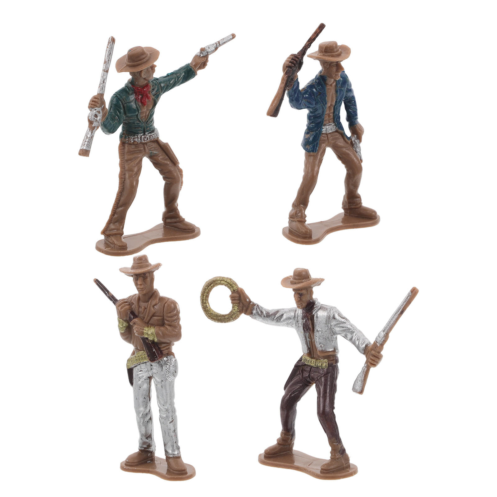 4Pcs Detailed Western Cowboy M - مراجعة Tablet Accessories Kit وسعره